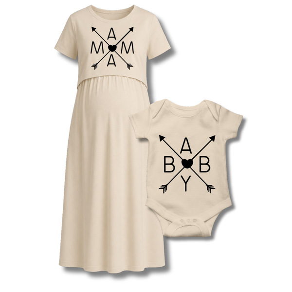 “Mama & Baby Arrow Matching Set"