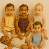 Year End Thanksgiving sale 2025 - Pack of 5 Shoulder tie frocks ( YETS )