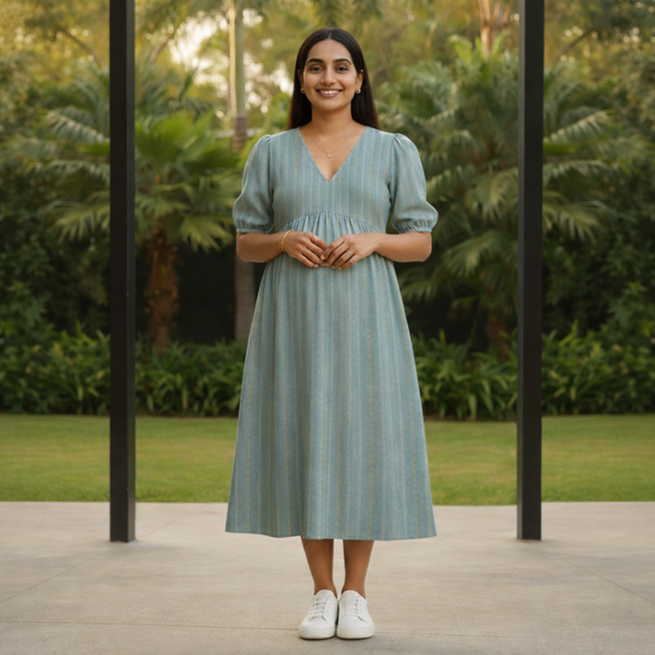 Dusky Sky Stripe Customised Maternity Wear