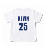 USA Soccer Team Inspired Kids T-Shirt – Red Wave Stripe Fan Jersey