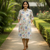 Blossom Floral Cotton Customised Maternity Wear