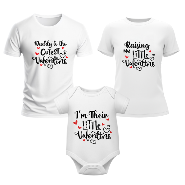 3-Piece Valentine Family Combo Pack
