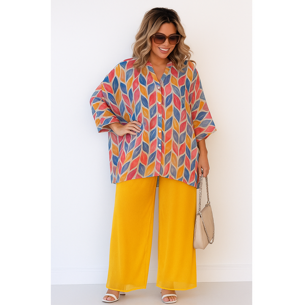 Short Georgette Coord