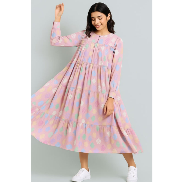 Pastel Whirl Maternity Wear