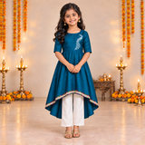 Durga Mayura Family Combo - Girl Kid Dress