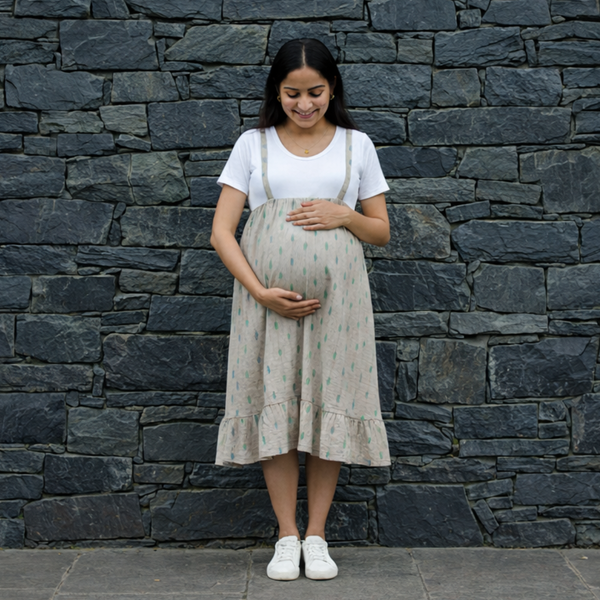 Sage Mist Cotton Maternity Collection