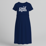 Cool Mom Printed Feeding-Friendly Maxi Dress