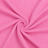 Candy Pink Puff Sleeve Peplum Top