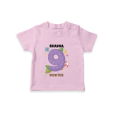 9th Month Birthday Printed Baby Onesies - Cute Designs for Every Month