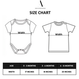 Half Birthday Printed Baby Onesie | A Must-Have for Any Baby's Closet