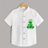 My Ganesha Is Eco Friendly - Cute Ganesha Shirt For Babies - WHITE - 0 - 6 Months Old (Chest 21")