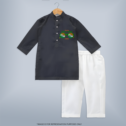 Gandhi's Vision: Truth and Justice - Customized kurta Set For Boys