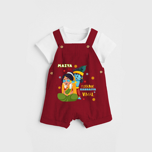 Little Krishna Customised Dungaree set for kids