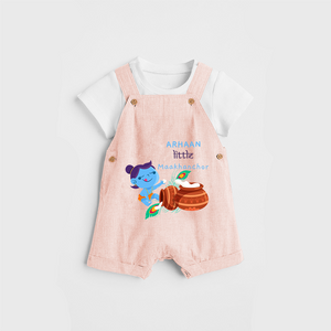 Little Krishna with Butter Pot Customised Dungaree set for kids