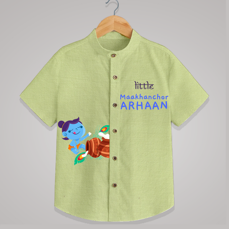 Little Maakhanchor Krishna - Customised Shirt for kids