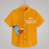 Little Maakhanchor Krishna - Customised Shirt for kids