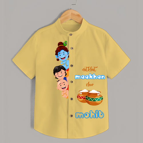 Natkhat Maakhan Chor - Customised Shirt for kids