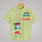 Cute Krishna Customised Shirt for kids