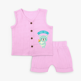 Baby Boy - Cute Newborn Jabla Set - LAVENDER ROSE - 0 - 3 Months Old (Chest 9.8")