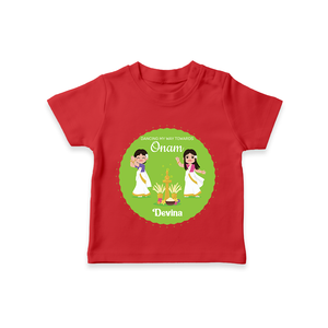 Dancing My Way Towards Onam - Customized TShirt For Girls