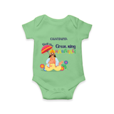 Hail The Great King Mahabali - Customized Romper For Kids