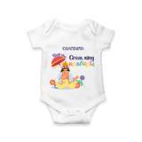 Hail The Great King Mahabali - Customized Romper For Kids