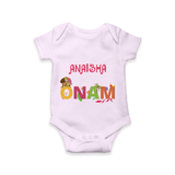 Onam - Customized Romper For Kids - LILAC - 0 - 3 Months Old (Chest 16")