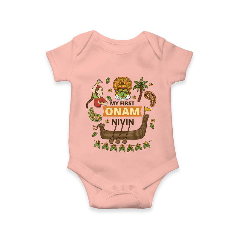 My First Onam - Customized Romper For Kids