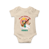 My First Ayudha Puja | Sacred Beginnings Romper - IVORY - New Born (Chest 14")
