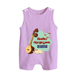 Happy Ayudha Puja  | Blessed with Gratitude Romper Suit - LILAC - 0 - 5 Months Old (Chest 18")