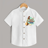 Happy Ayudha Puja  | Blessed with Gratitude Shirt - WHITE - 0 - 6 Months Old (Chest 23")