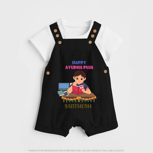 Happy Ayudha Puja | Little Traditions Dungaree Set