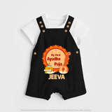 My First Ayudha Puja Celebration Dungaree - BLACK - 0 - 5 Months Old (Chest 18")