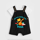 My First Ayudha Puja Melody Dungaree - BLACK - 0 - 5 Months Old (Chest 18")