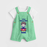  Little Vahana Rider Adventure Dungaree - GREEN - 0 - 5 Months Old (Chest 18")
