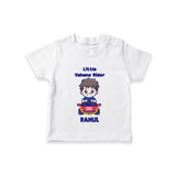  Little Vahana Rider Adventure T shirt - WHITE - 0-5 Months Old (Chest 17")