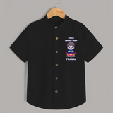  Little Vahana Rider Adventure Shirt - BLACK - 0 - 6 Months Old (Chest 23")
