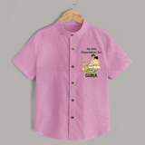 Little Vidyarambham Star Shirt - BABY PINK - 0 - 6 Months Old (Chest 23")