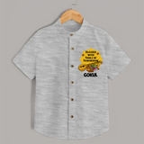  Blessed With Tools Of Tomorrow Shirt - GREY - 0 - 6 Months Old (Chest 23")
