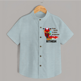 Books To Bikes Ayudha Puja Shirt - ARCTIC BLUE - 0 - 6 Months Old (Chest 23")