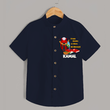 From Books to Bikes All Blessed Shirt | Personalized Baby Shirt for Little Learners - NAVY BLUE - 0 - 6 Months Old (Chest 23")