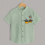  Little Engineer Tool Master Shirt - MINT GREEN - 0 - 6 Months Old (Chest 23")