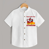 Ayudha Puja Tool Master  Shirt - WHITE - 0 - 6 Months Old (Chest 23")