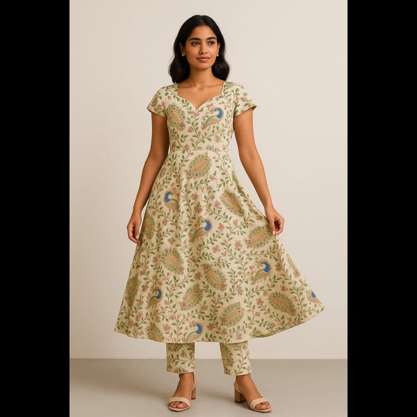 Pearl Whisper Anarkali