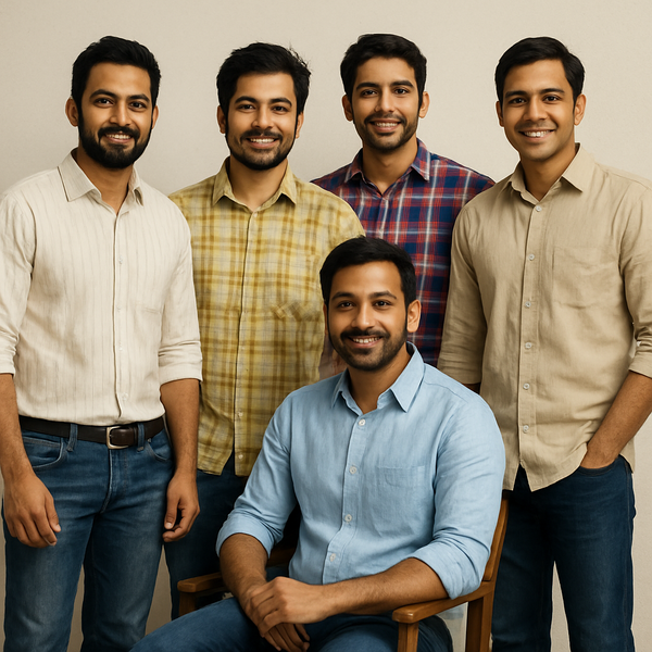 Year End Thanksgiving sale 2025 - Pack of 5 Men’s Shirts ( YETS )