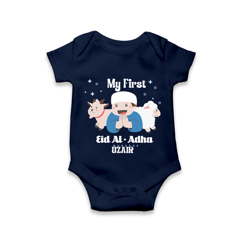 Custom Name My First Eid Romper – Islamic Festival Special Wear