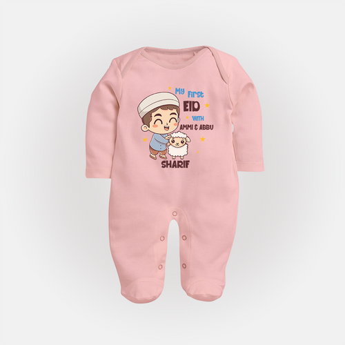 My First Eid Family Special Personalized Fullbody suit – Custom Name Print