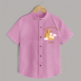 Too Cute to Qurbani Personalized Eid Shirt - BABY PINK - 0 - 6 Months Old (Chest 23")