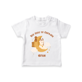 Too Cute to Qurbani Personalized Eid T-Shirt - WHITE - 0-5 Months Old (Chest 17")