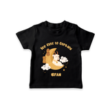Too Cute to Qurbani Personalized Eid T-Shirt - BLACK - 0-5 Months Old (Chest 17")